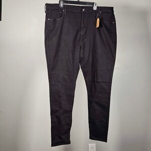 NWT Levi’s high rise, skinny Black Jeans -22